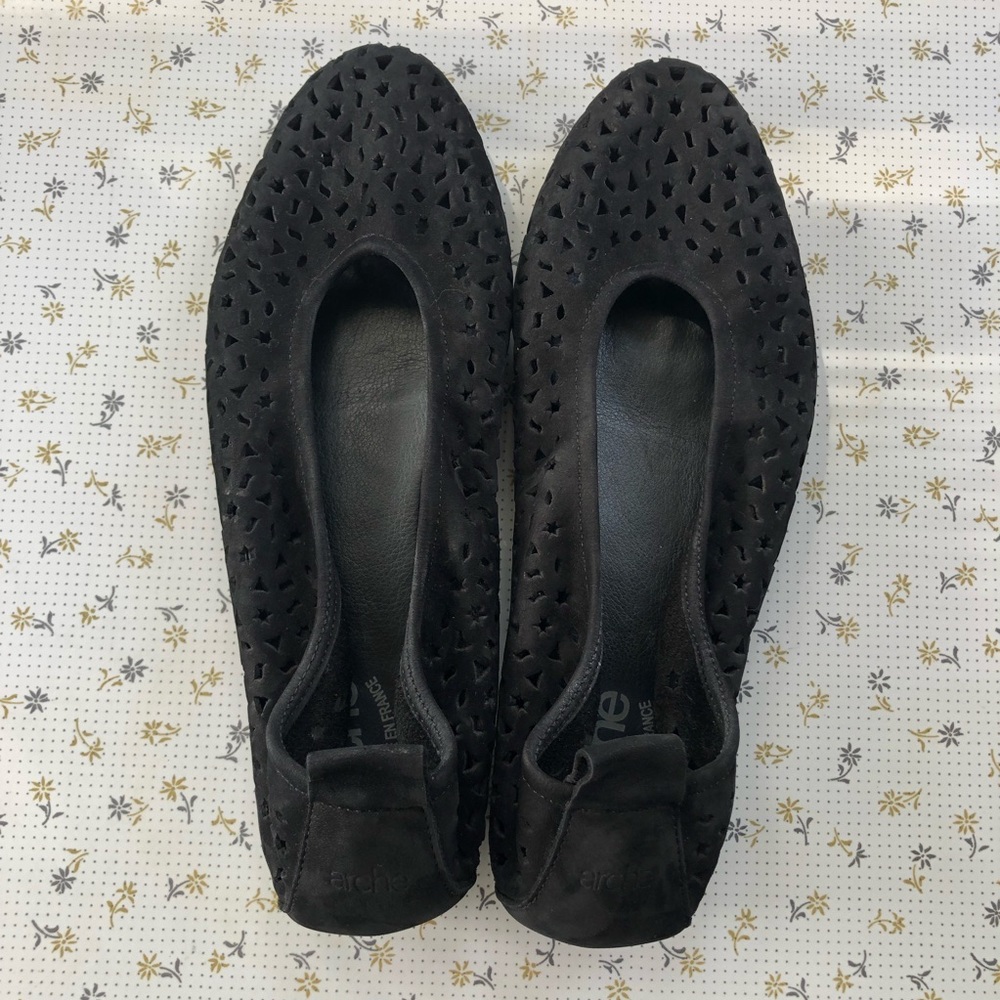 Arche nubuck ballet flats